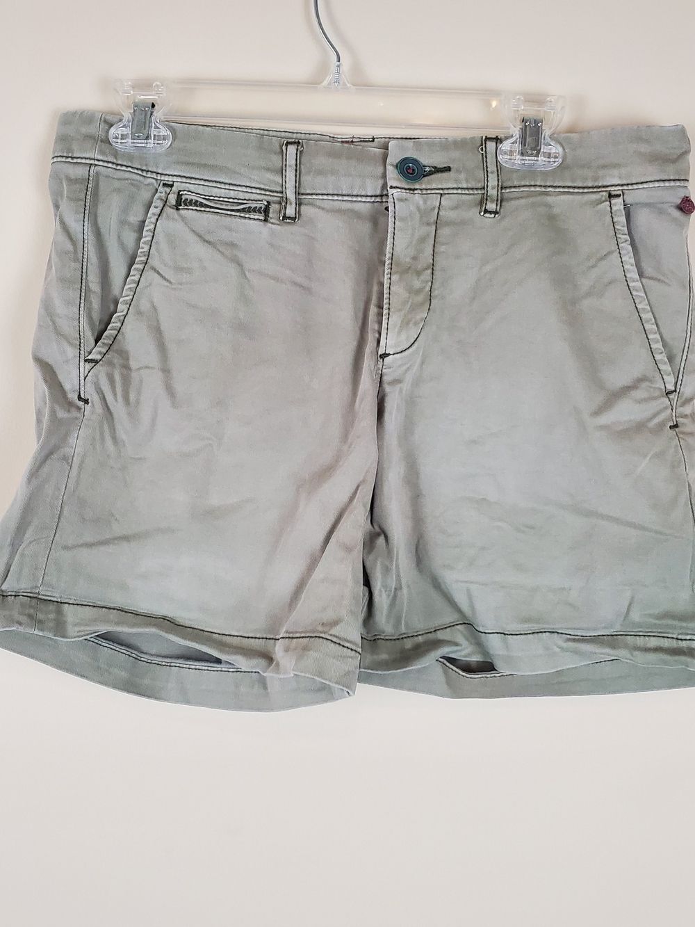 Pilcro and the Letterpress Gray Hypen Shorts Size 28